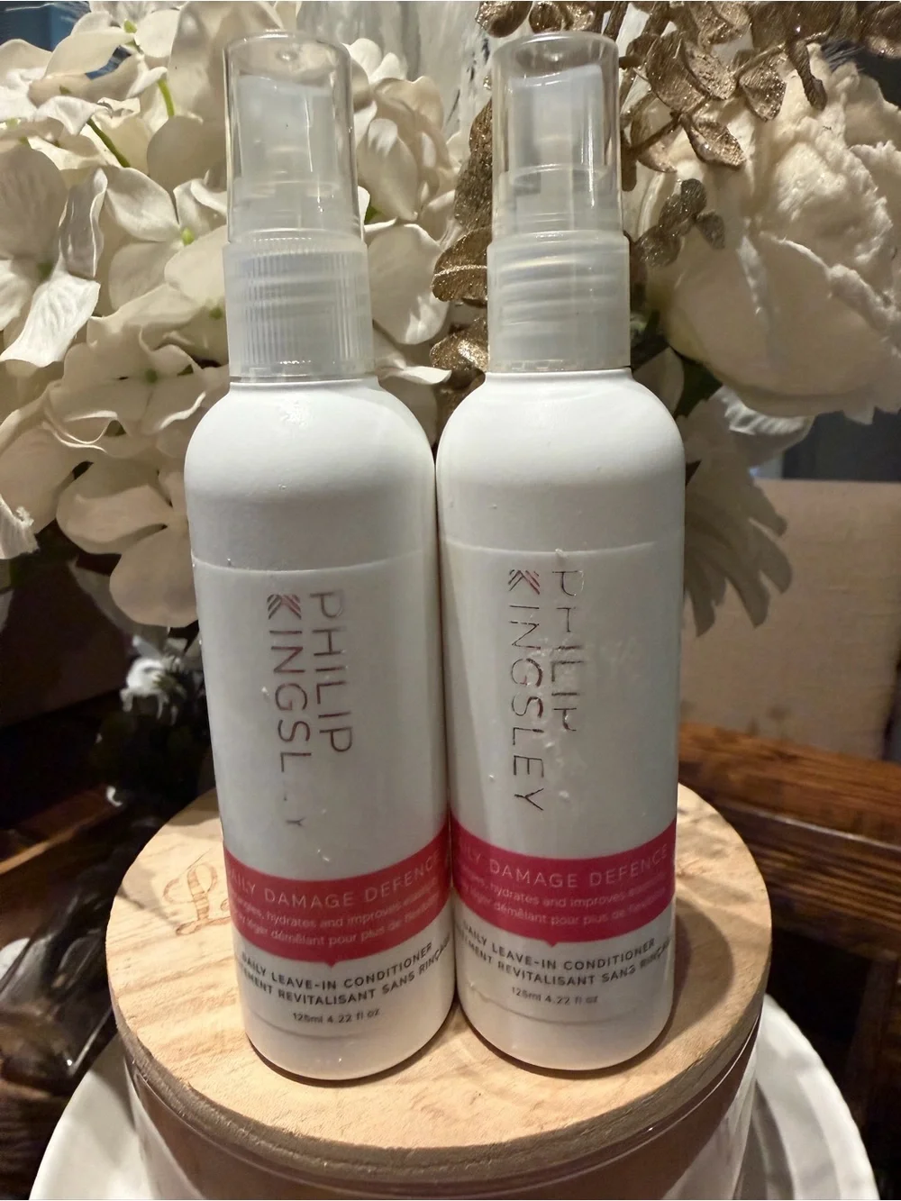 (2) Philip Kingsley Daily Damage Defence Leave-In Conditioner each 4.22 fl oz